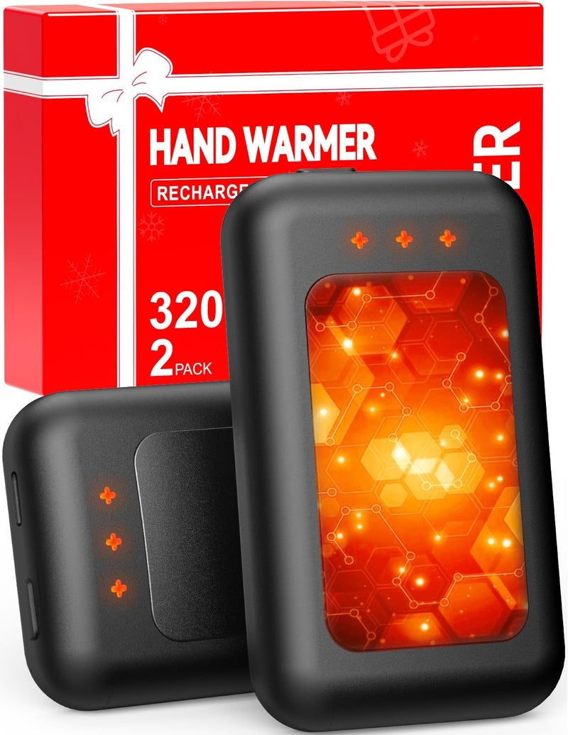 Hotdot Hand Warmers, Hand Warmers Rechargeable, Reusable Portable Electric Hand Warmer, Fast Intelligent Heating in 1 Second, Gifts for Christmas, Outdoor, Golf, Hunting, Camping Accessories - Image 1